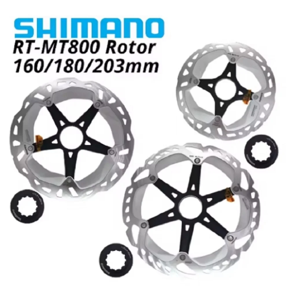 Фото SHIMANO DEORE XT MT900/MT800/RT10/RT70 Ротор дискового тормоза Центральный замок MTB Горный велосипед Дисковый тормоз Оригинал №4