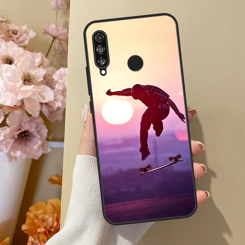 Крутой чехол Cool Skate для Huawei Nova Y70 Y91 Y61 Y73 Y72 Y90 Y60 12s 12i 11i 8i 9 10 SE P40 Lite P30 P60 Pro (art.: 3920dc3d439ca) - 3920dc3d439ca