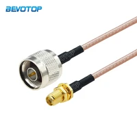 rg316 cable n male plug to sma female jack connector coaxial type pigtail jumper low loss n to sma adapter