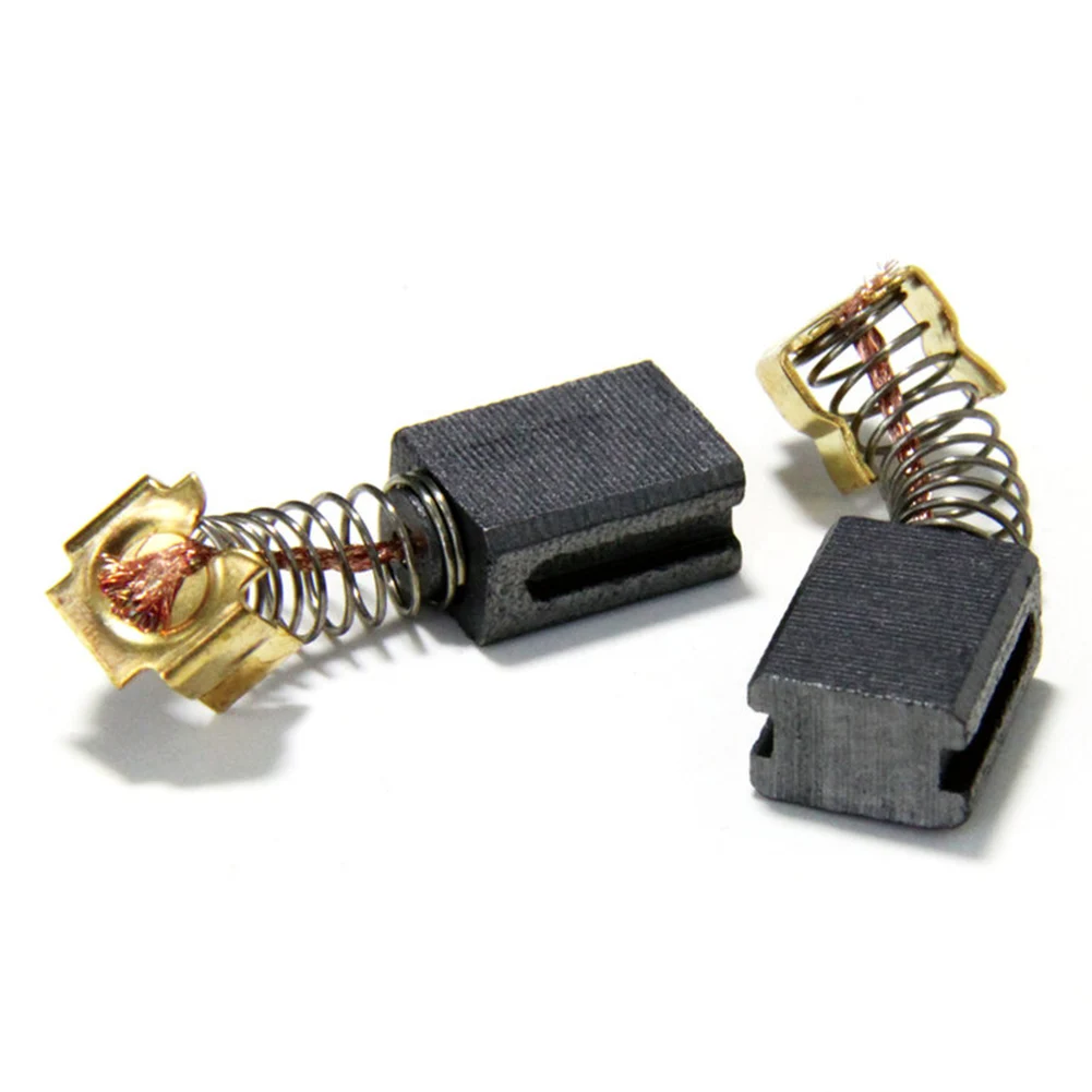 

10pcs Power Tool Motor Coal Brushes Feathered Motorbrush Drill Carbon Brush Power Tool Accessories Replacement High Quality