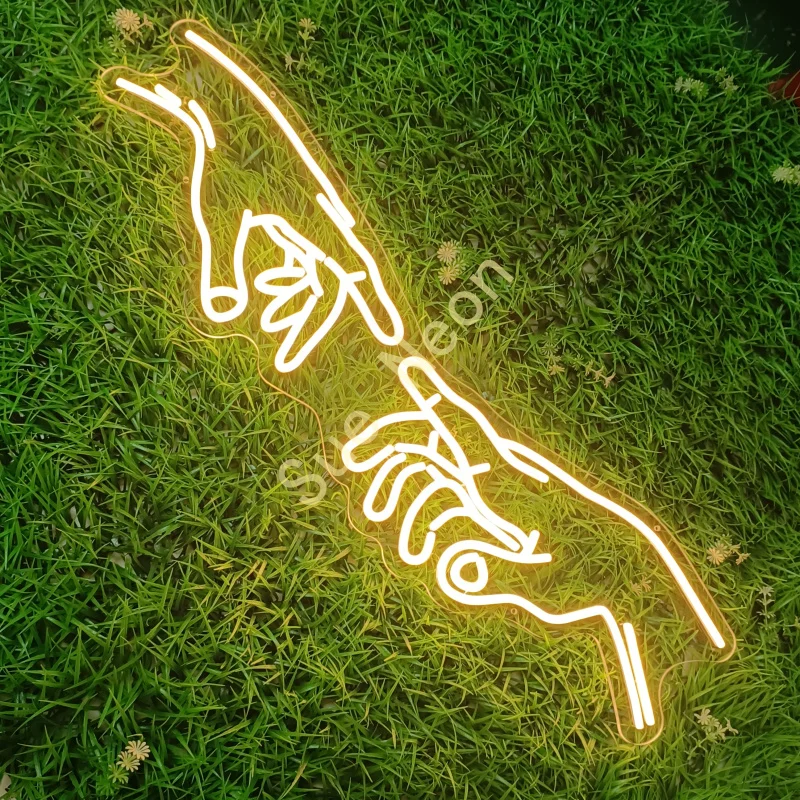 

Creation of Adam Neon Sign Light Wall Art Gifts Decorations Bedroom Bar Pub Club Rave Apartment Home Decor Party Christmas