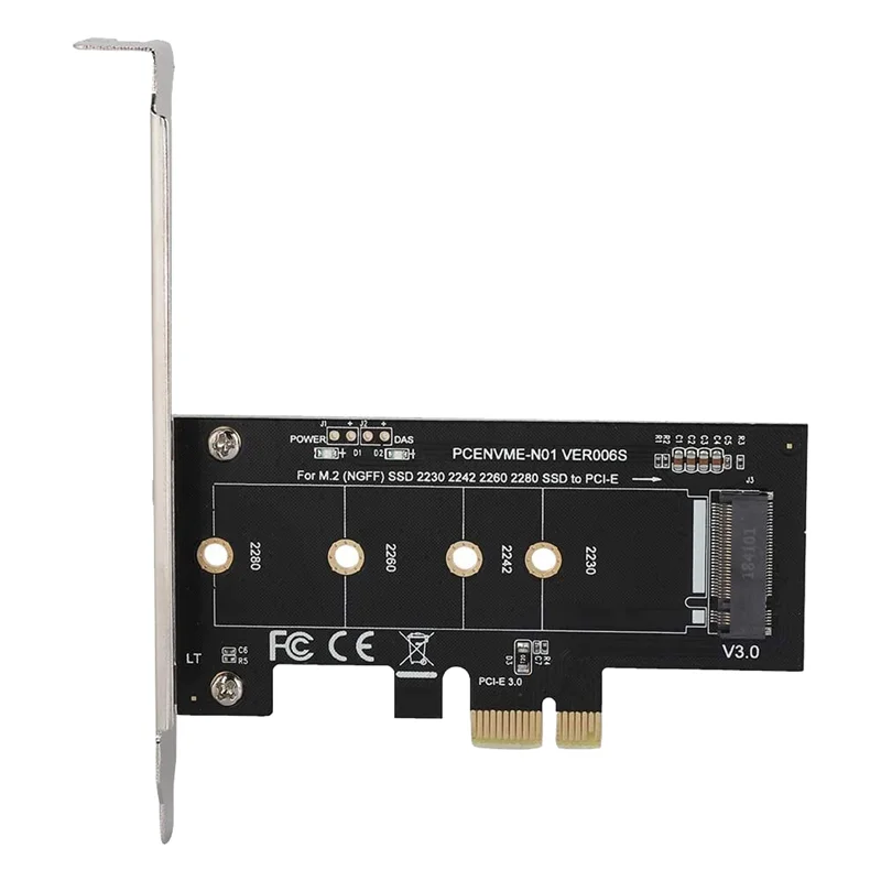 Адаптер M.2 PCIe плата расширения к PCI E3.0 X1 M2 SSD NGFF NVME (ключ M) 3 0x1 для настольного Express