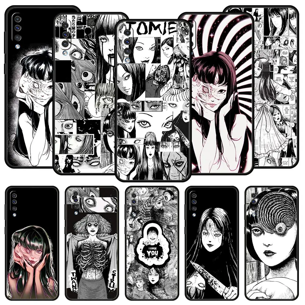 

Horror Comic Junji Ito Tomie Phone Case For Samsung Galaxy A12 A32 A50 A70 A20E A20S A10 A10S A22 A30 A40 A52S A72 5G A02S Cover