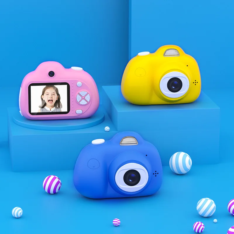 New kids camera wifi Digital Mini Camera Camera toy can take photos with dual cameras across borders