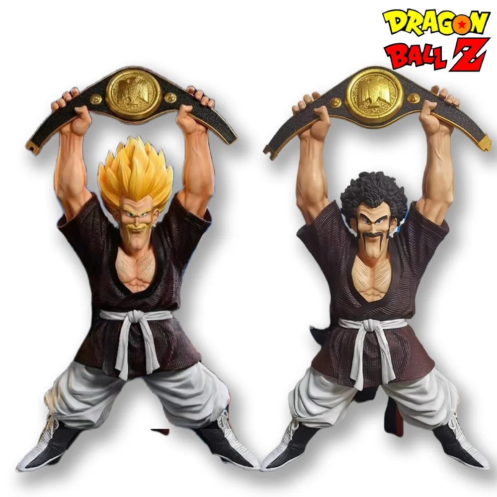 

32cm Dragon Ball Z Mister Satan DBZ Toys Anime Figures Hercule Ring Name Mark Gk Figurine Pvc Statue Collection Model Doll Toys
