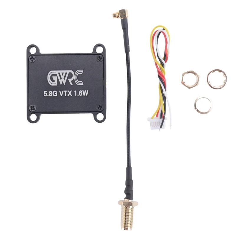 5.8G 1.6W FPV VTX 25Mw/400Mw/800Mw/1600Mw Audio Video Transmitter For Long Range Racing Drone