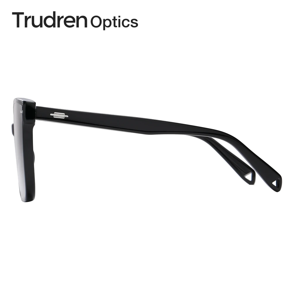 Очки солнцезащитные Trudren унисекс поляризационные с металлическими заклепками и