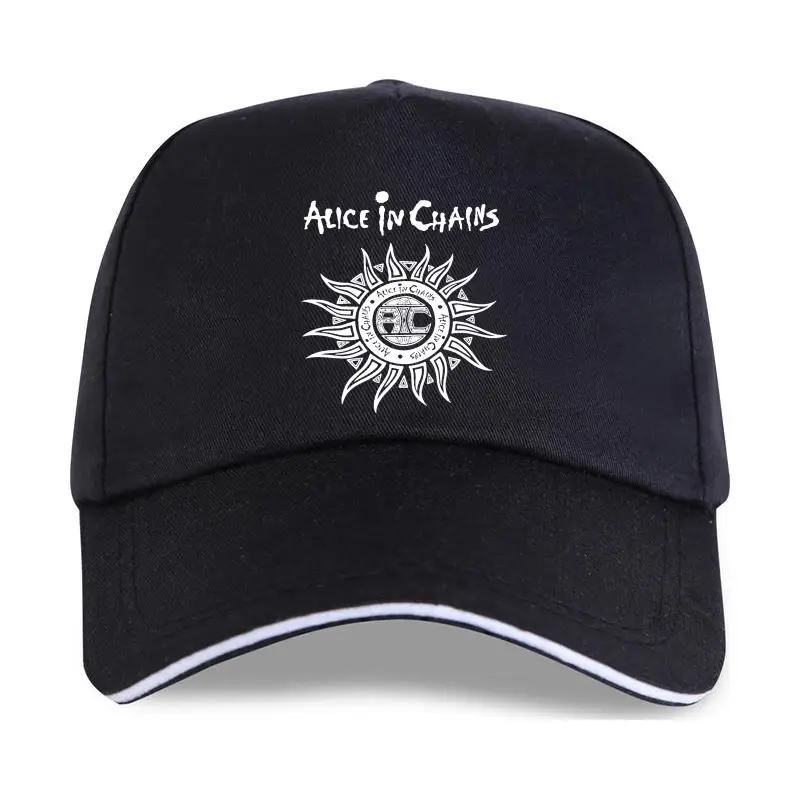 

2022 Alice In Chains Layne Staley Jerry Cantrell Man In The Box Logo Black Baseball cap