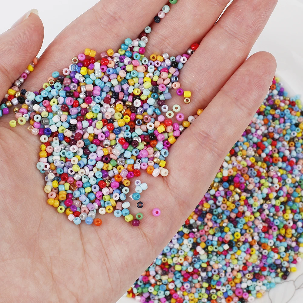 

Бусины россыпью для изготовления ювелирных изделий, 2/3/4 мм