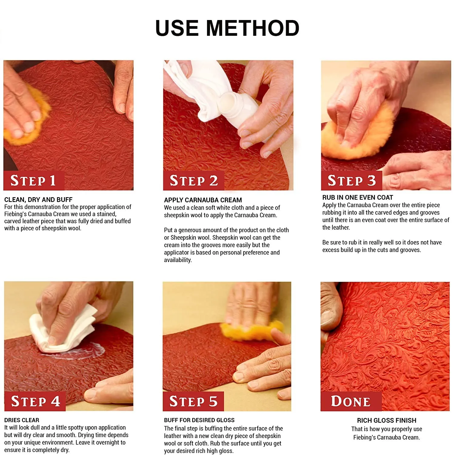 Pаспродажа 118 мл американский импорт Carnauba Creme, защитное восковое покрытие растительного дубления для кожи, глянцевое покрытие для самостоятельной сбор... Продажа 118 мл американский импорт Carnauba Creme, защитное восковое покрытие растительного дубления для кожи, глянцевое покрытие для самостоятельной сбор...