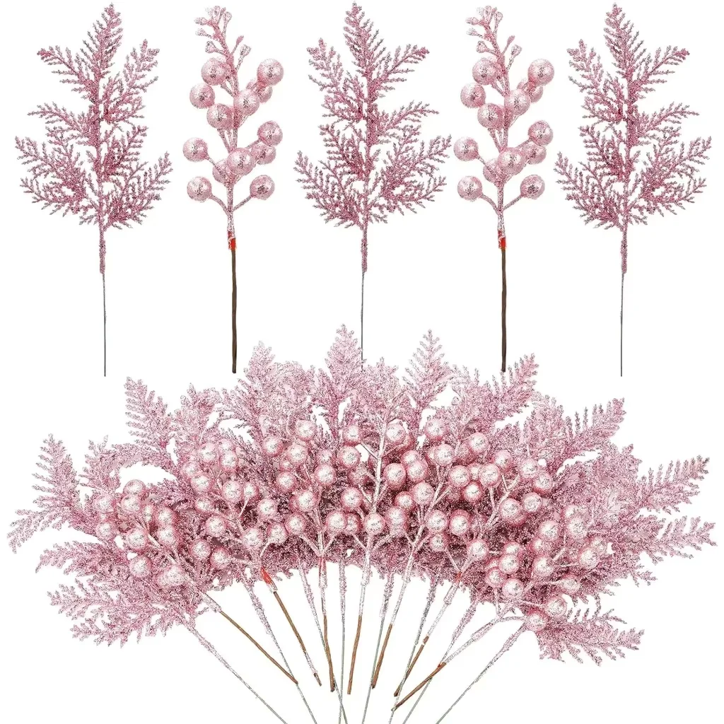 Искусственные ягоды для ёлки Navidad 5 шт.