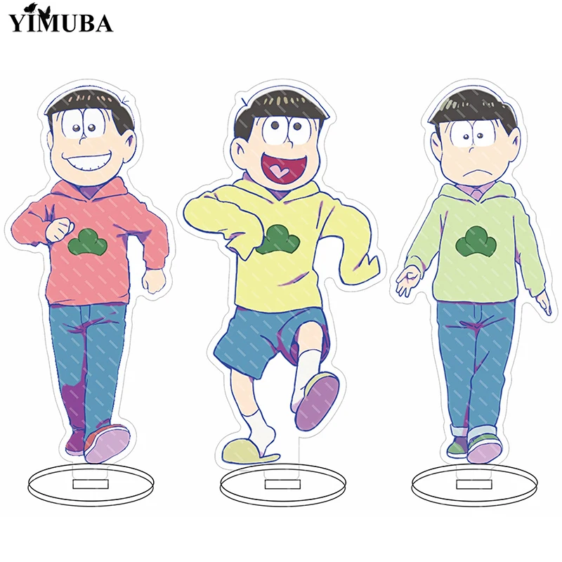 Osomatsu San акриловая подставка искусственная пластина фотохромацу ичимацу 15 см