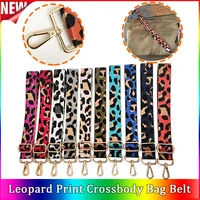 bag strap diy handbags women leopard print crossbody nylon bag belt accessories adjustable shoulder strap