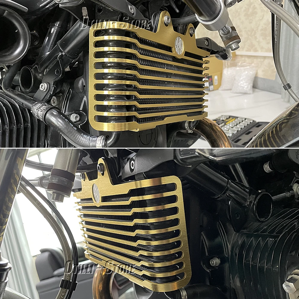 2021 2022 крышка масляного радиатора для BMW R Nine T NINET 9T R9T RNINET Scrambler Urban Pure защита решетки