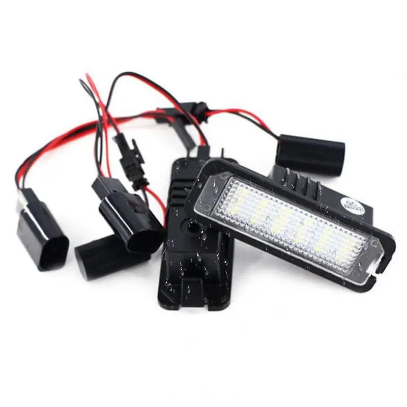 

2 шт., алюминиевые фонари для номерного знака для гольфа 4/5/6 Phaeton