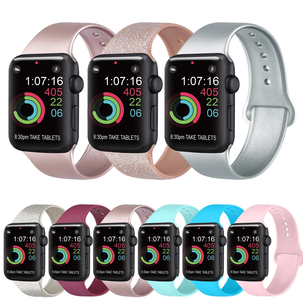 

Ремешок для Apple watch Band 41 мм 45 мм 42 мм 38 мм 40 мм 44 мм, браслет для iWatch Series 7 6 5 4 3 2 1