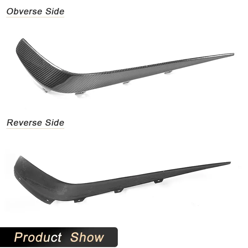 Передний бампер из углеродного волокна для Mercedes Benz CLS Class W218 CLS63 AMG S Sedan 4-дверный