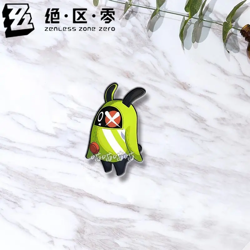 Аниме Zenless Zone Zero Eous значок косплей реквизит булавка брошь блестящие крутые