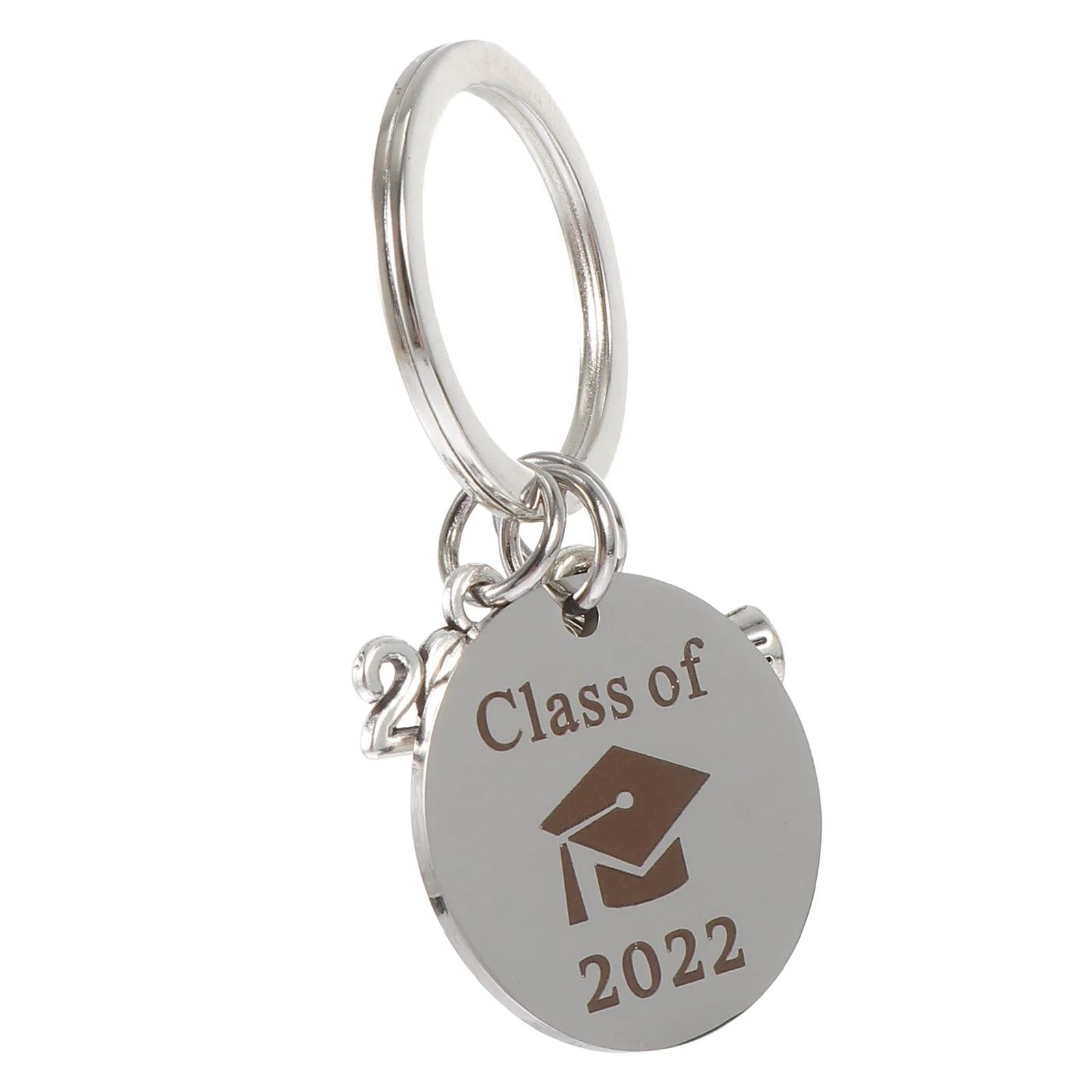 

Graduation Gifts Keychain Key Gift Rings Class College Him Ring Her Pendant Graduate Chain High Hanging School Grad Keychains