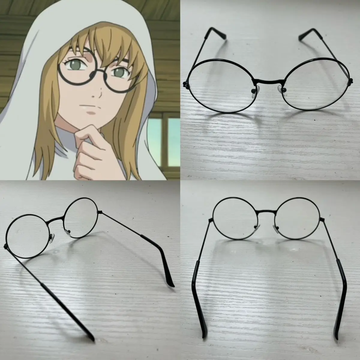 Yakushi Nonou Aruki no Miko Косплей-очки аниме глазные очки Хэллоуин на Ali...