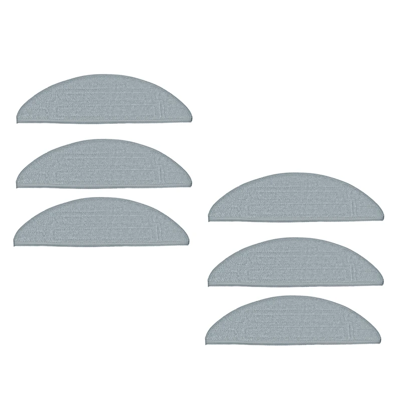 

6PCS Mop Pad For Roborock S8 / S8+ / S8 Pro / G20 Robot Vacuum Mopping Pad Replacement Accessories