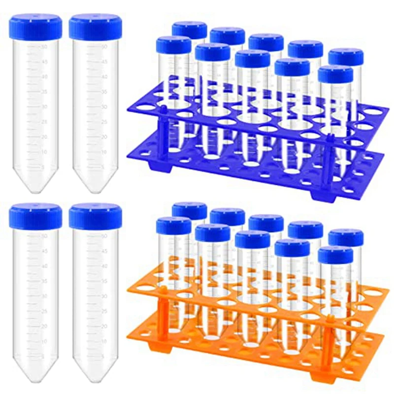 

27Pcs 28 Well Centrifuge Tube Holder Set Kit Detachable Plastic Stand For Laboratory A