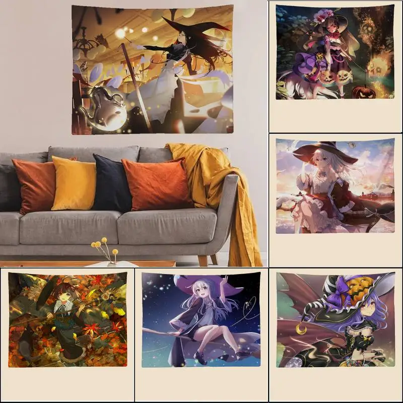 

Настенный гобелен в стиле хиппи с художественной печатью