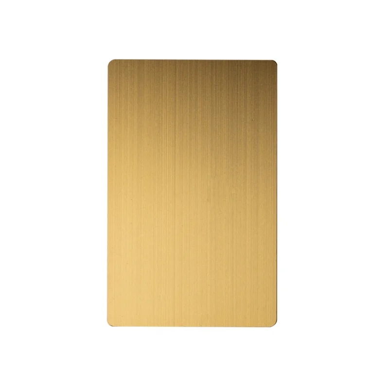 High-end custom Nfc Metal Cards Business Card With Qr Code Nfc 4K Gold Nfc Metal Business Card