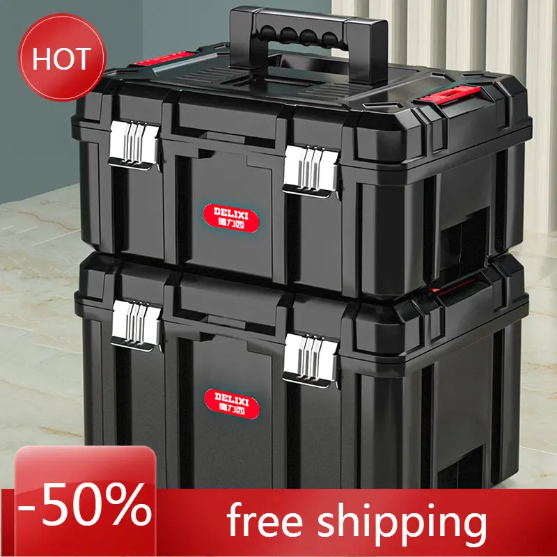 

Garage Tool Box Set Drill Bit Organizer Fishing Screwdriver Case Tool Box Fishing Accessories Caixa De Ferramentas Toolbox