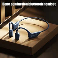 for sanaged bone conduction earphone sport bluetooth wireless headphones ip68 waterproof hifi earphone bluetooth for all phones