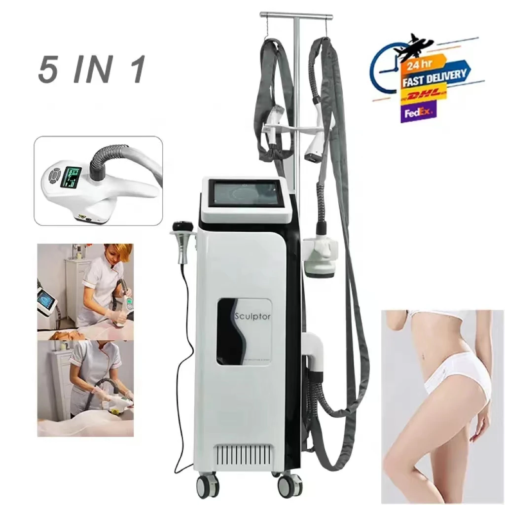

Professional 5 in 1 Body Shaping Machine Cellulite Reduction Vacuum Roller Sliming Anti Aging Massage Skin Tightening vela