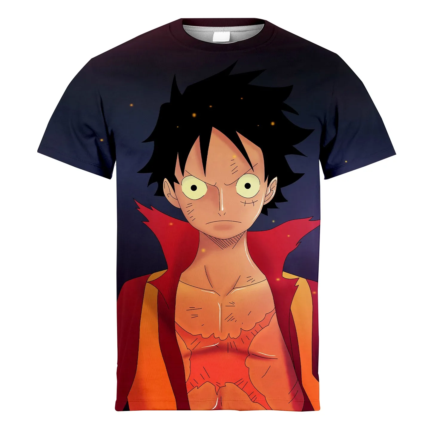 

This Summer'S New Animation 3d Printed One Piece Men'S Adult Plus Size Crewneck Comfortable Top With Ins Style Casual T-Shirt