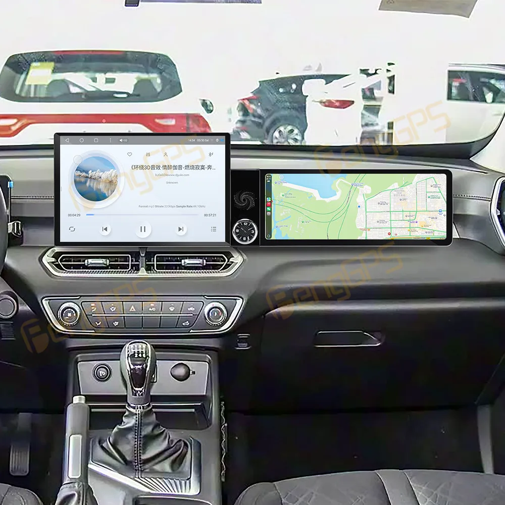 Фото Автомобильная мультимедийная система с GPS-навигацией и Android Auto для Great Wall King Kong Cannon 2022-2025: автомагнитола, головное устройство, стереоприемник №1