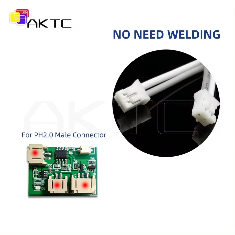 Перезаряжаемый светодиодный модуль сенсорного переключателя