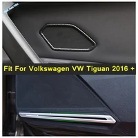 car door stereo speaker audio loudspeaker horn decoration cover trim accessories fit for volkswagen vw tiguan mk2 2016 2022