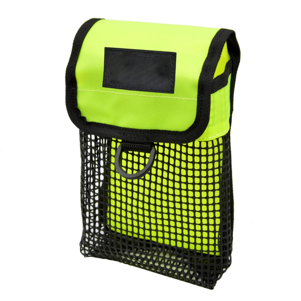 

New Scuba Diving Reel Snap Buoy Accessories Storage Mesh Bag Protable Lightweight Underwater Gear Equipment Holder Carry Pouch