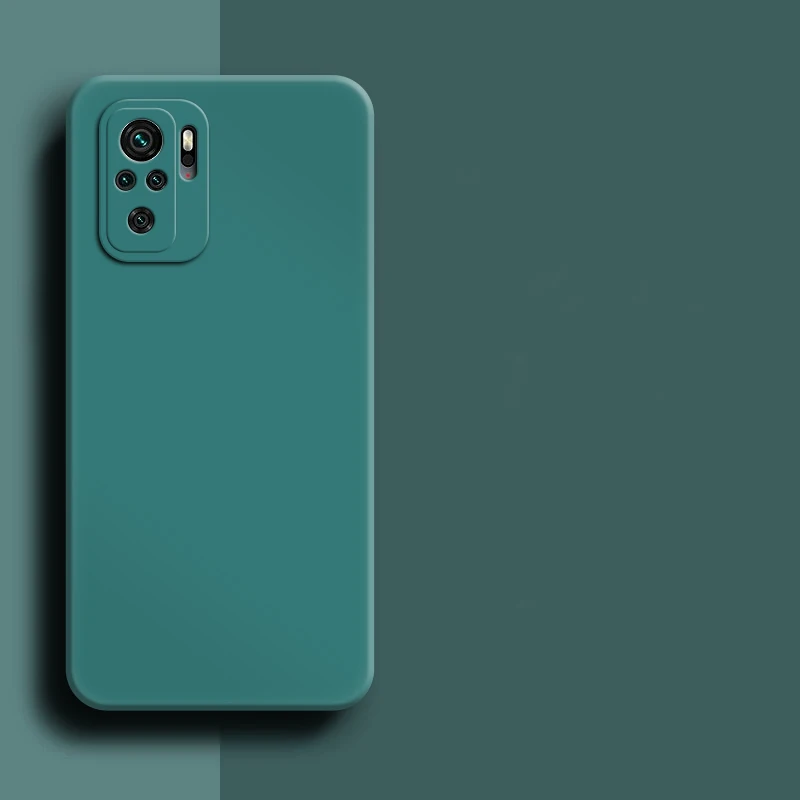 Liquid Silicone Case For POCO M5s Global Original Case Rubber Case For POCO M4 M3 Pro M5 M5s Cover For POCO M5s Case 6.43 inch