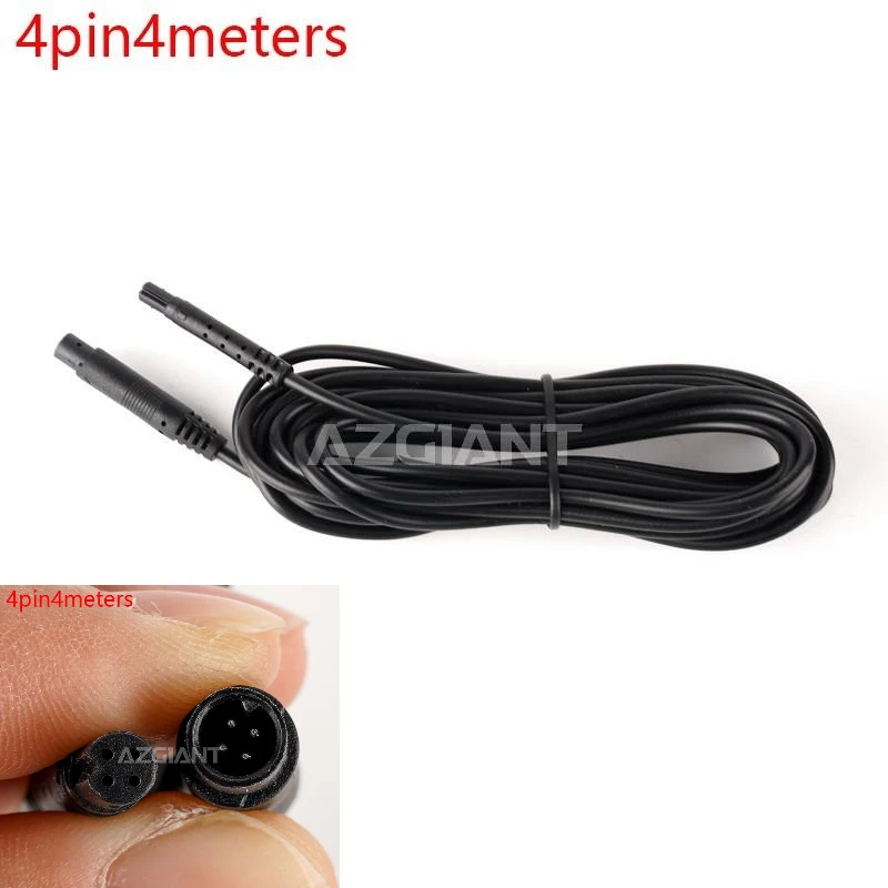 2 3 4 5 м автомобильный кабель камеры заднего вида для BMW 4-контактный 5P 6P 8P отверстие мужской и женский удлинитель задней камеры рекордера