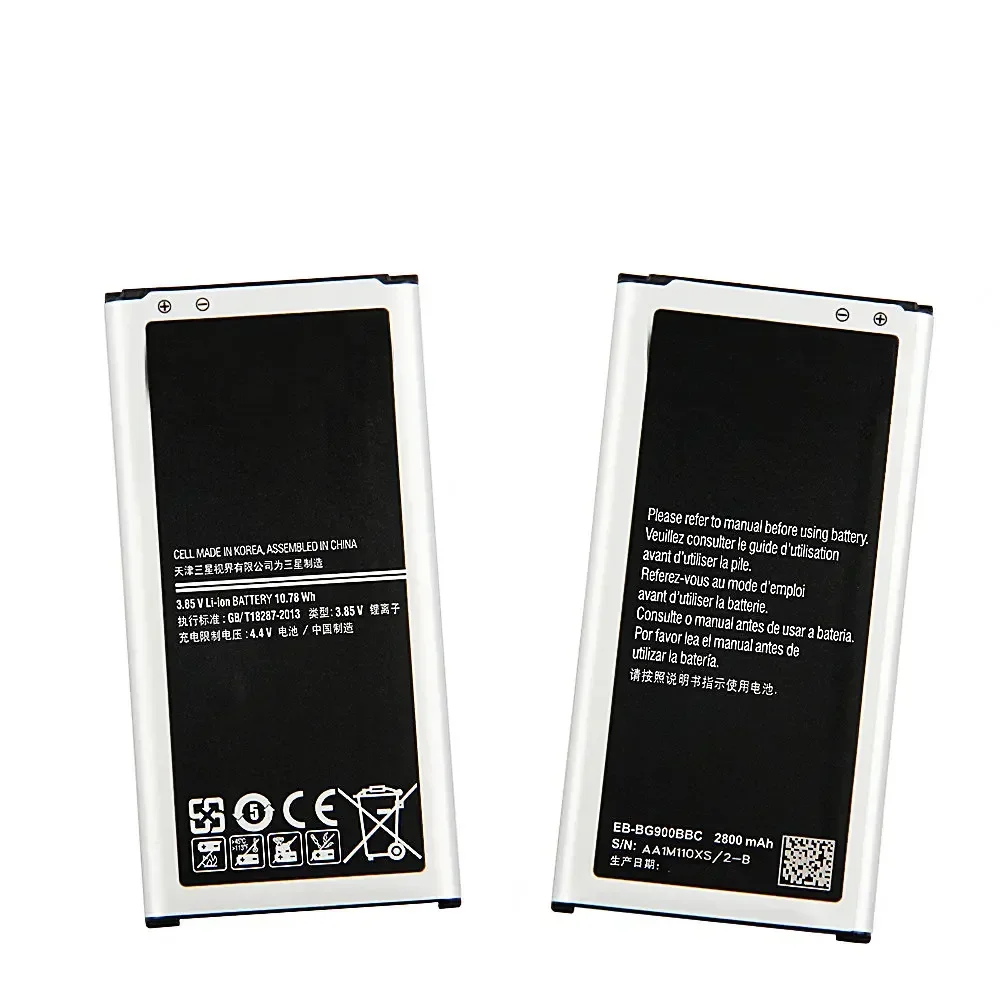2800mAh EB-BG900BBU BG900BBc для S5 G900S G900F G900M G9008V 9006V 9008W 9006W Высококачественная сменная батарея
