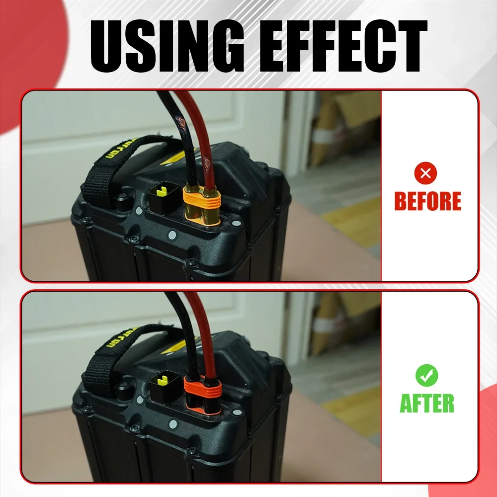 QS8 мама на 6 мм папа или 8AWG 10 см для Sur Ron EBMX провод адаптера батареи