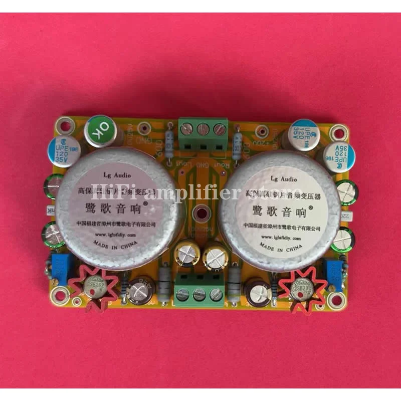 

Toshiba 2SB292 германиевая трубка односторонняя плата трансформатора класса А с выходом усилителя LG303A, для наушников 32 Ом