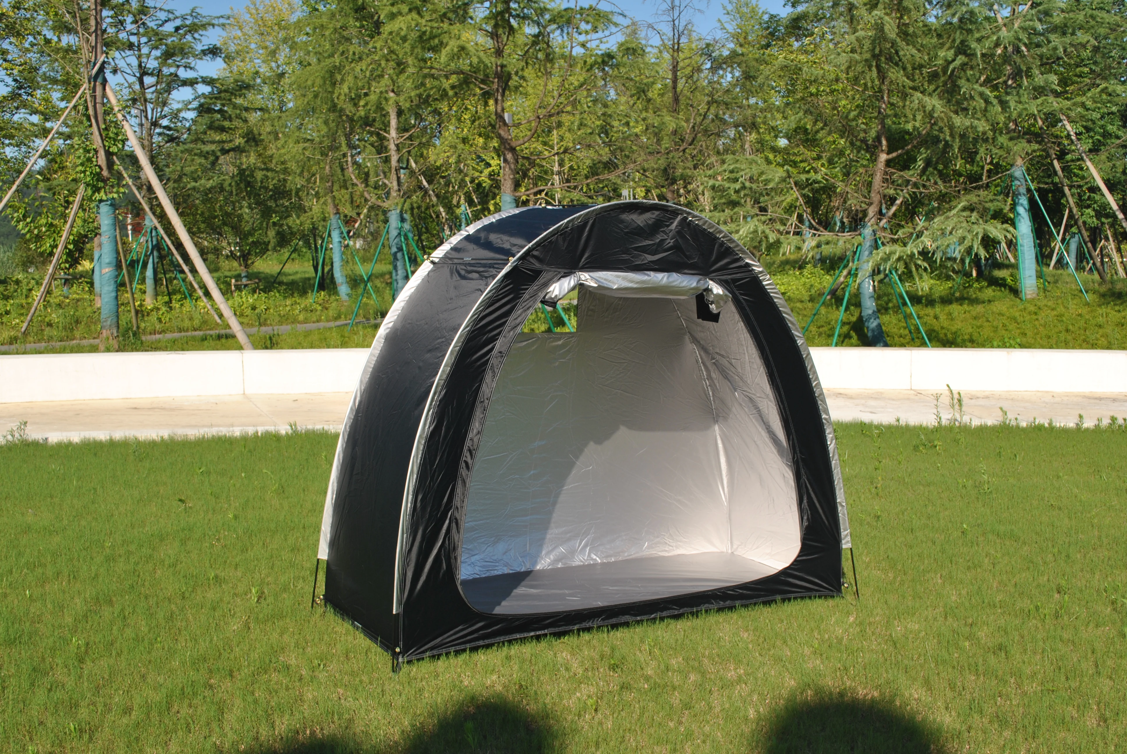 CZX-401 Велосипедная палатка Сарай для хранения велосипедов 210D с дизайном окна