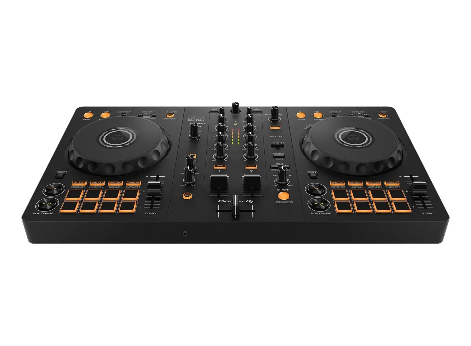 

Новая рекламная версия Pioneer DDJ-FLX4 2-канальная