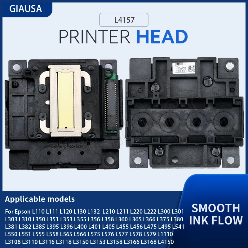 Печатающая головка L4157 печатающая для Epson L3150 L3153 L3158 L3166 L3168 L4150 L4156 L4160 L5190 XP302 WF2650 L301