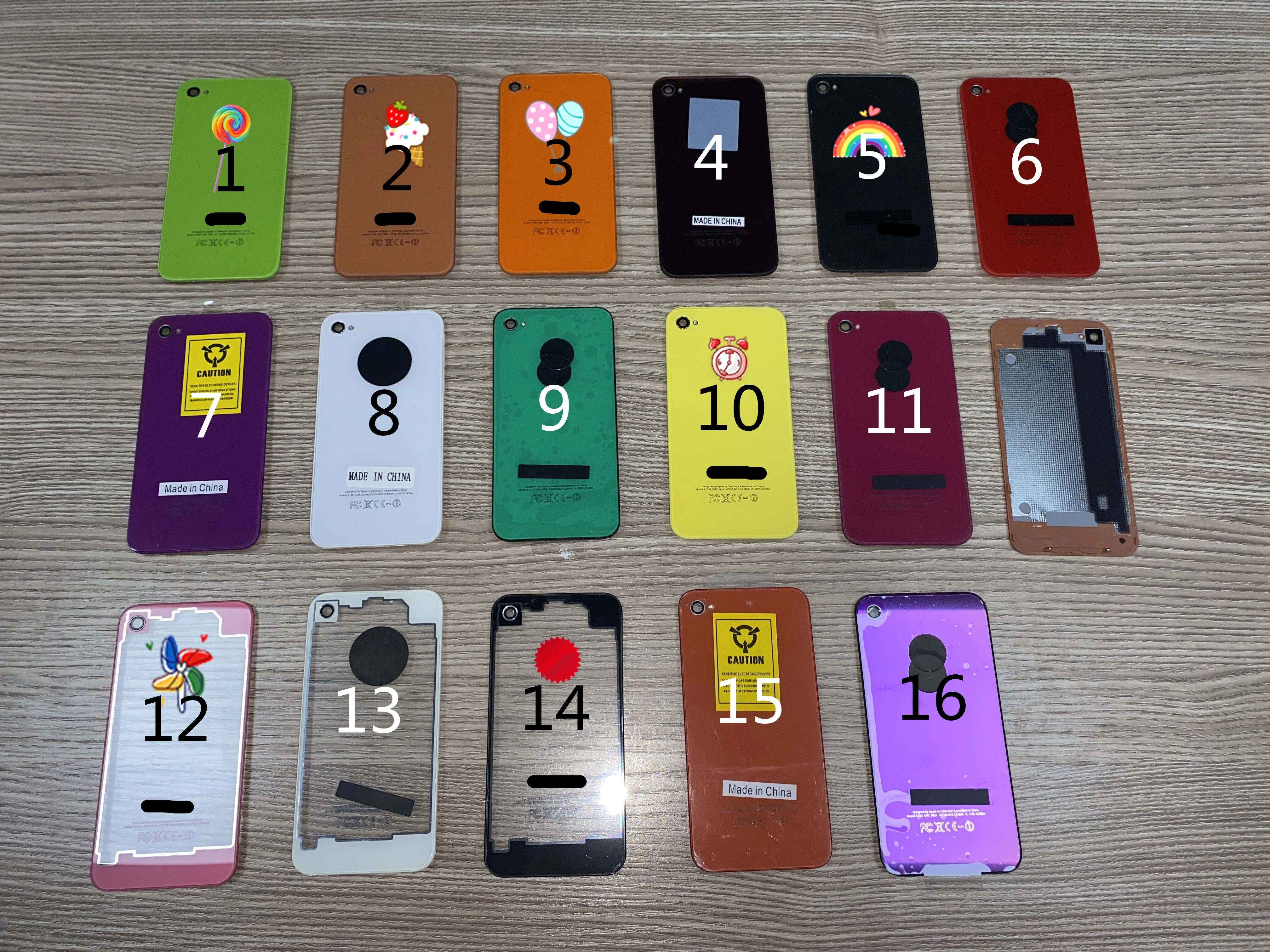 

Back Battery Cover For iPhone 4 4G Housing Battery Housings Back Glass Housing Back Case For iphone 4 4G