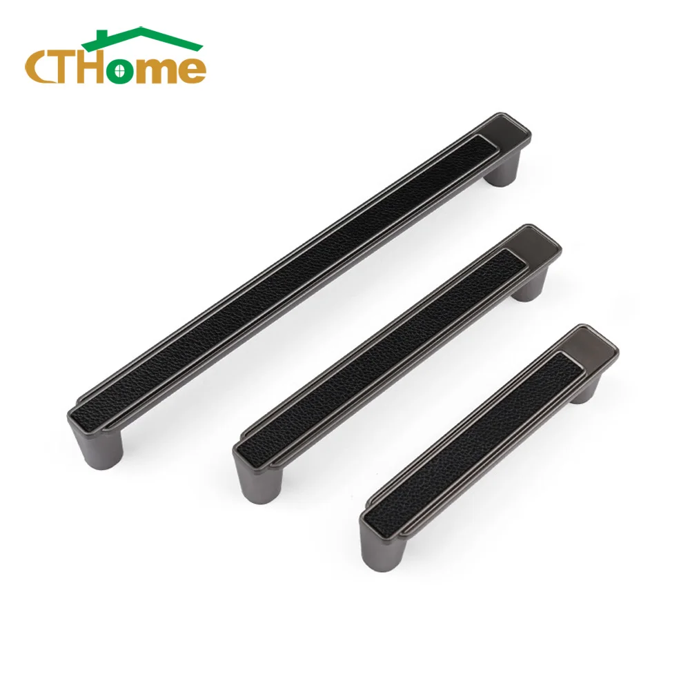

Zinc Alloy Door Handle 96/128/192mm Cabinet Wardrobe Drawer Door Knob Bookcase Cupboard Dresser Pulls Hardware Furniture Handles