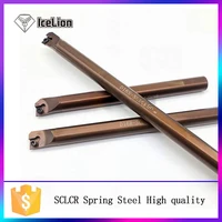 spring steel sclcrs06s07s08s10s12s14s16s20 internal turning holdersclcr cnc 1boring bar95 deg lathe tool for ccmtccgt