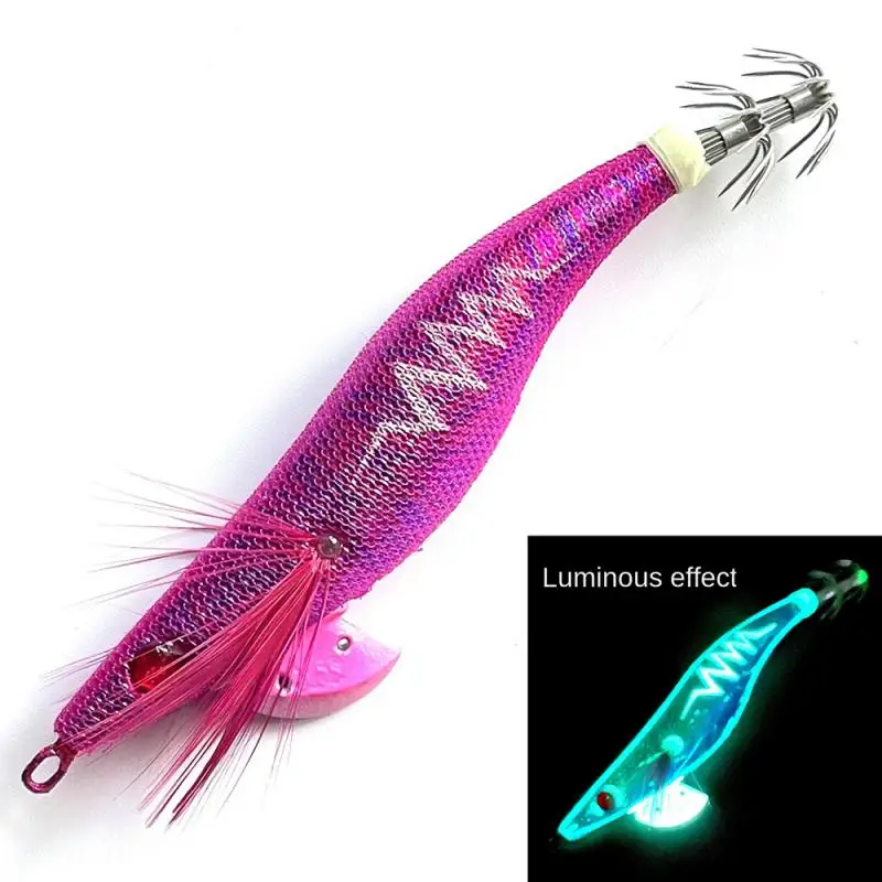 

10 Colors Fake Bait Luminous Fishing Gear 12g Fishing Lures 10 Color Fishing Accessories Luya Fake Bait Soft Hook Fishing Tools
