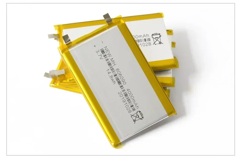 Литий-ионная аккумуляторная батарея 606090 3 7 В 4000 мАч для MP3 MP4 GPSTrackers