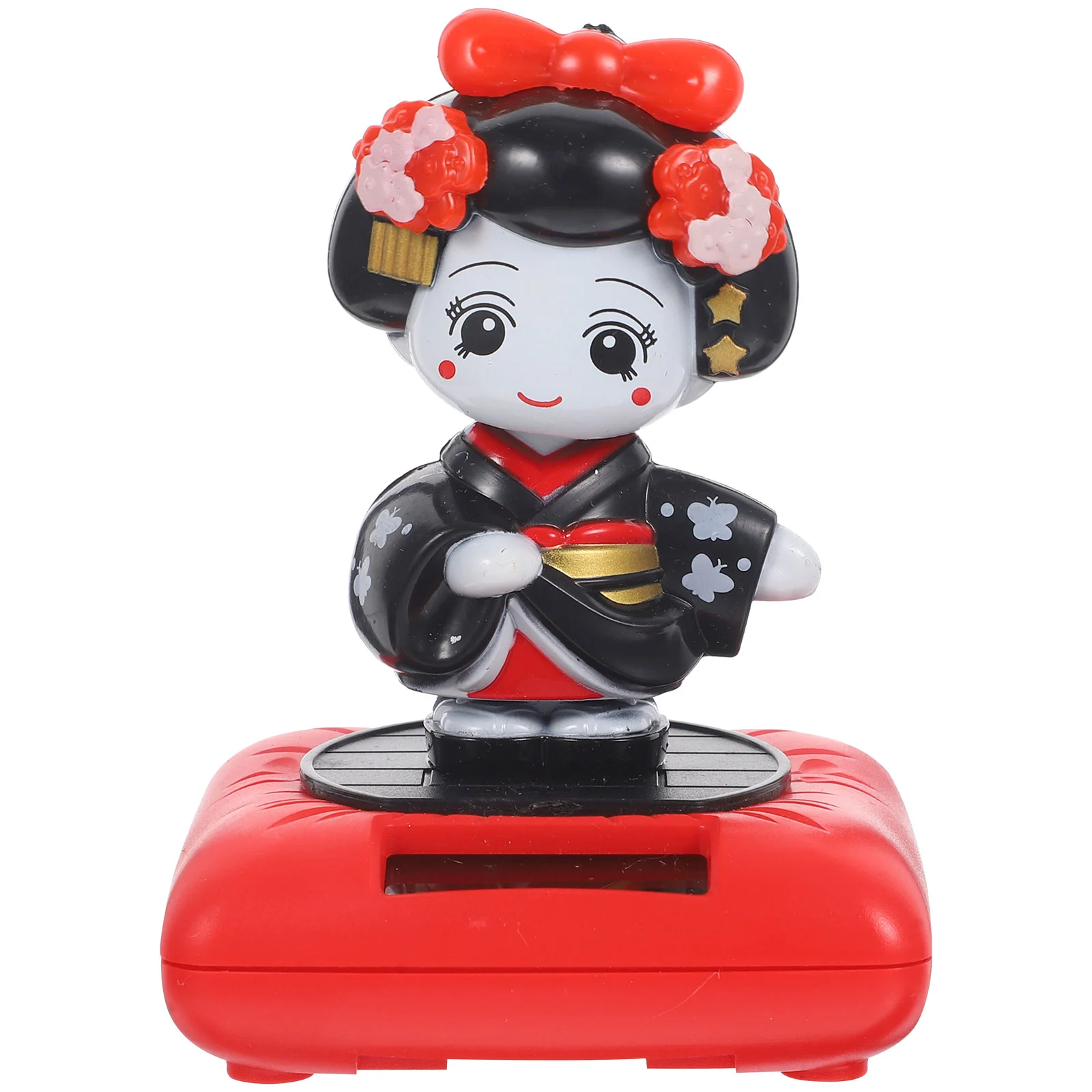 

Small Plastic Kimono Decor Figurine Desktop Decoration Figurines Shaking Head Table Decorative